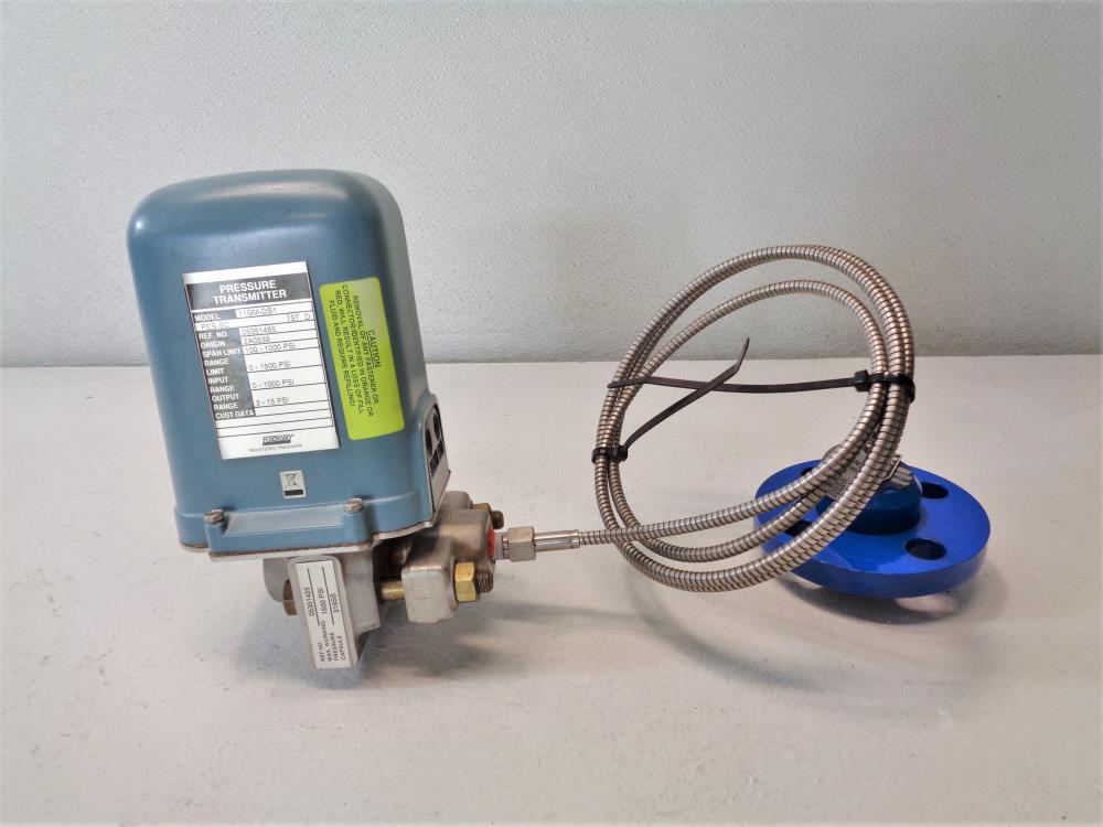 Foxboro Pressure Transmitter 11GM-DS1 with 1" 300# Diaphragm Seal